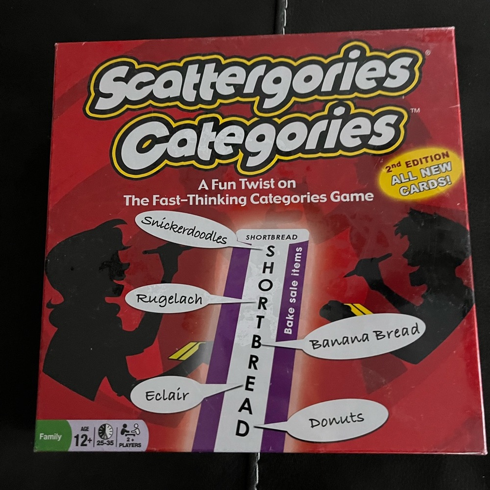 Scattergories’s game brand new in a box